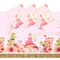 3 Pack Fairy Tea Party Tablecloths for Girls Floral Birthday Supplies, Fairy Table Cover for Garden Party, Picnic, Indoor or Outdoor Themed Events & Craft Projects (54 x 108 In)